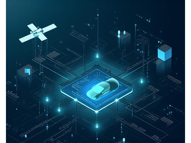 Schéma de fonctionnement du guidage satelittaire de stationnement intelligent